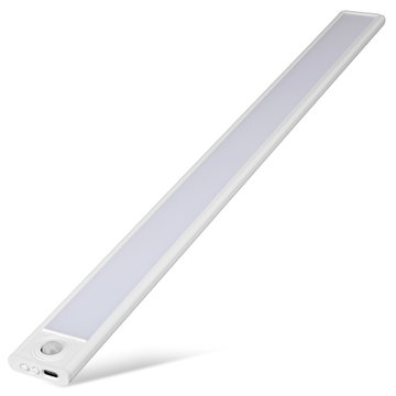 Barra LED 50cm Ricaricabile | Sensore di Movimento | 3 Temperature di Colore (3000K/4000K/6000K) | Luce Magnetica Wireless di CELLONIC