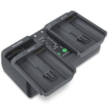 Caricatore USB doppio (EN-EL4, EN-EL4a) per Nikon D3, F6, D3s, D2X + 1m di CELLONIC