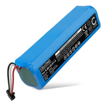 Batteria per Airrobo T9, T10 Plus Blaupunkt XTREME, BPK-VCBB1XTE, BPK-VCBB1XTEIC, BPK-VCBB1XTEN Laresar L6 Pro Honiture Q6 Pro Onson J30 Pro 6700mAh di CELLONIC