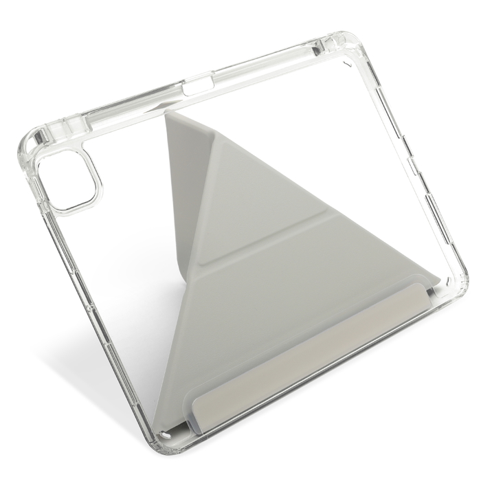 CELLONIC Custodia iPad Trifold con Porta Penna, per iPad Pro 11 (25/24), Grigio