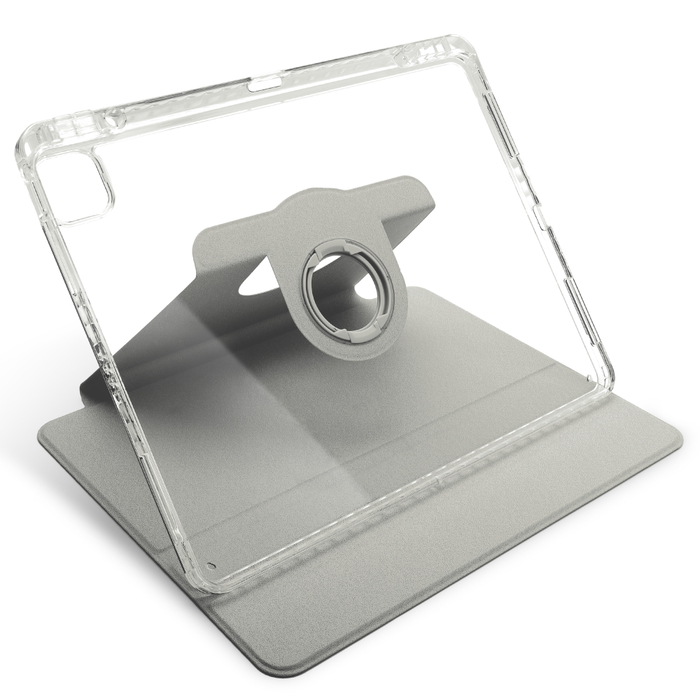 CELLONIC Custodia iPad Rotante 360 con Flap, per iPad Air 13/Pro 12.9, Grigio