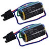 2x Batteria 1700mAh